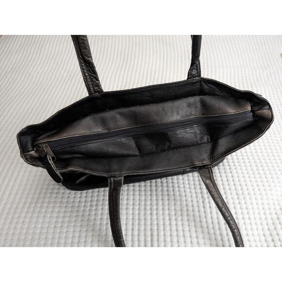 Geoffrey Beene handcrafted leather bag - Picture 7 of 16